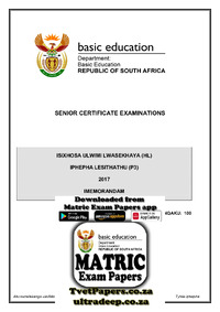 IsiXhosa HL P3 May-June 2017 Memo.pdf